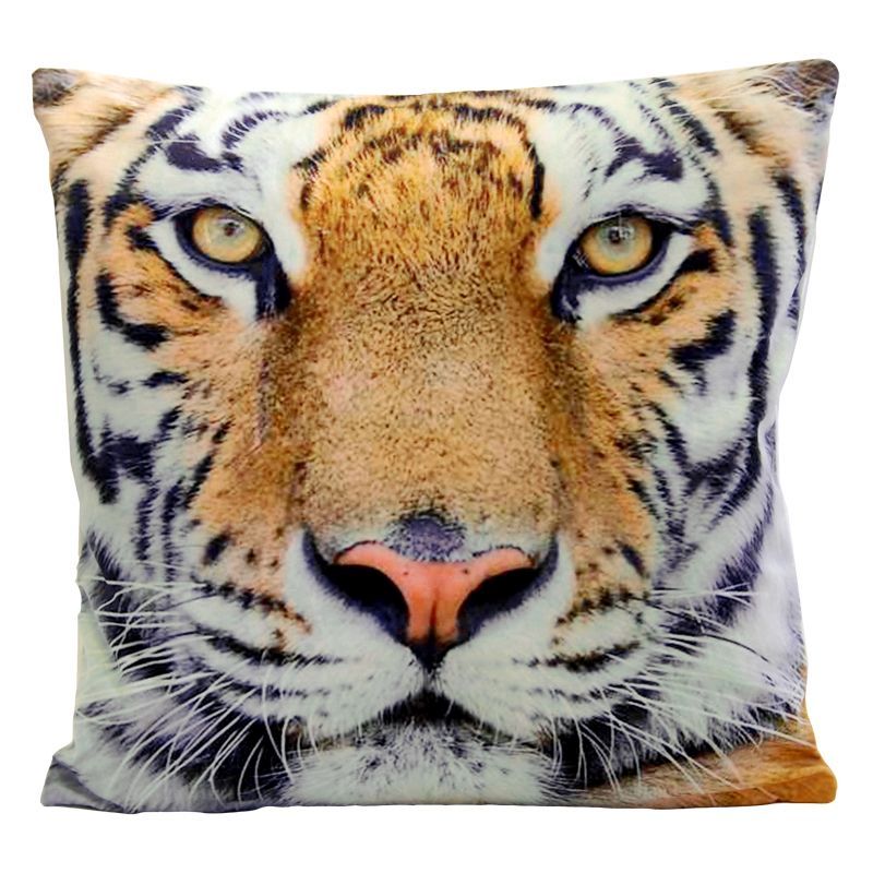 Jumbo Photographic Animal Cushion - Tiger